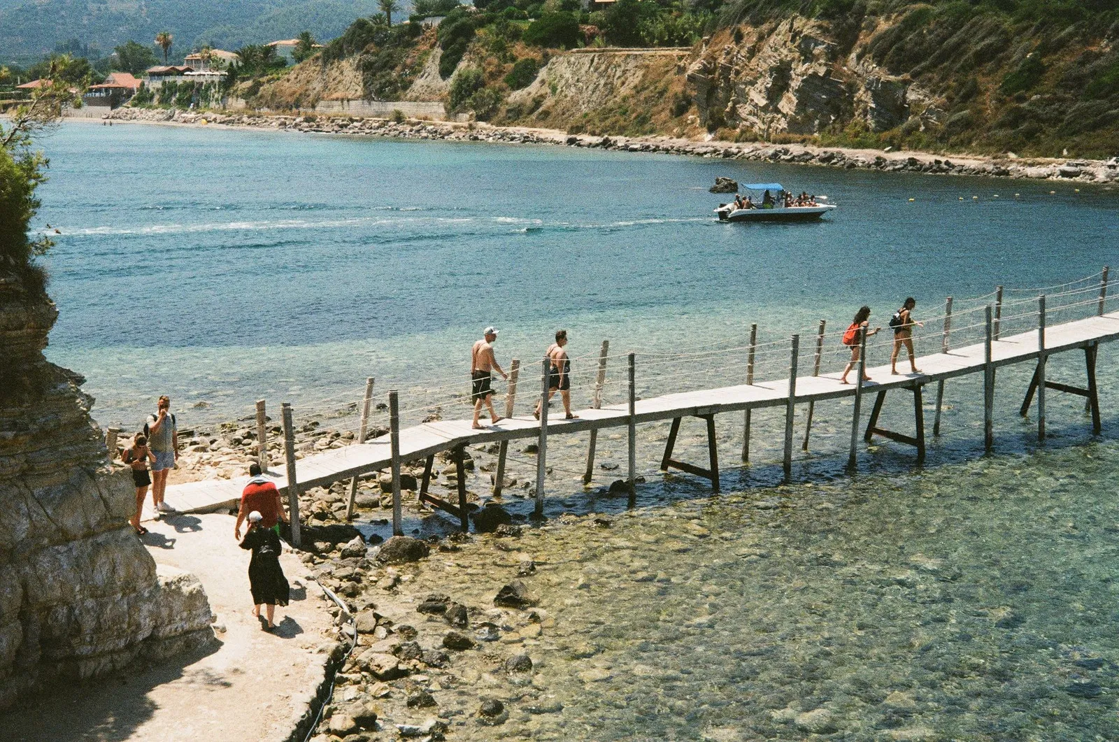 The colors of Zakynthos on Kodak ColorPlus